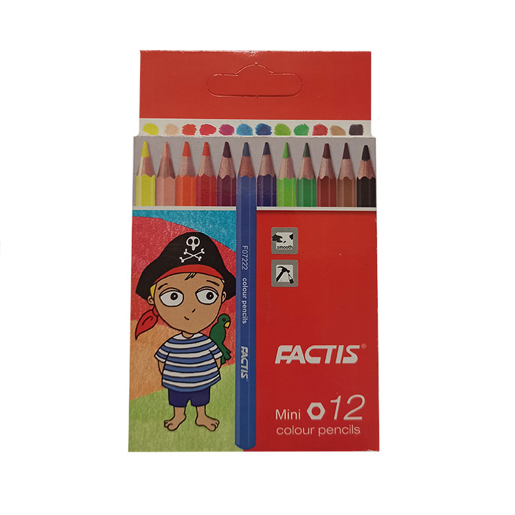 مداد رنگی 12 رنگ فکتیس کد HT01