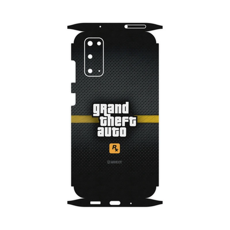 برچسب پوششی ماهوت مدل GTA-Game-FullSkin مناسب برای گوشی موبایل سامسونگ Galaxy S20