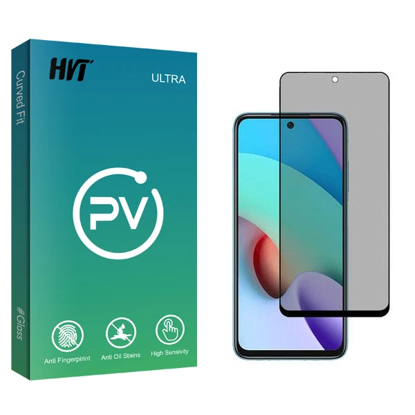 محافظ صفحه نمایش حریم شخصی اچ وی تی مدل PV2 مناسب برای گوشی موبایل شیائومی Redmi 10 Prime