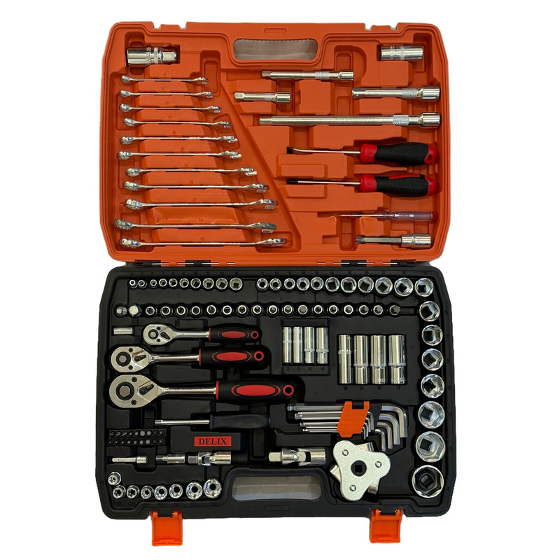 آچار بکس دلیکس کد DL121 مجموعه 121 عددی