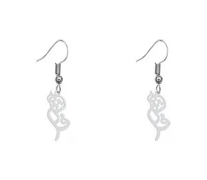 گوشواره زنانه هایکا طرح فائزه مدل ha-281
