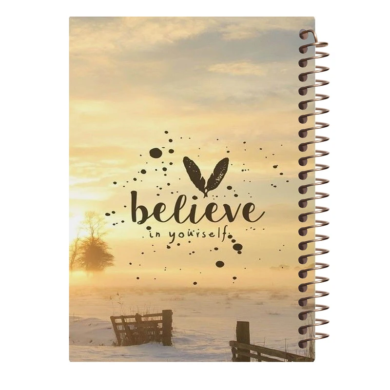 دفتر مشق 100 برگ مدل جمله انگیزشی طرح آسمان کد H264