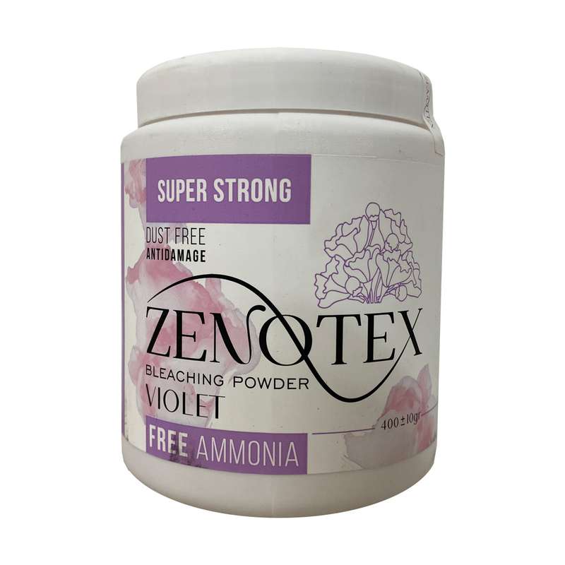 پودر دکلره زنوتکس مدل SUPER STRONG وزن 400 گرم پودر دکلره زنوتکس مدل SUPER STRONG وزن 400 گرم