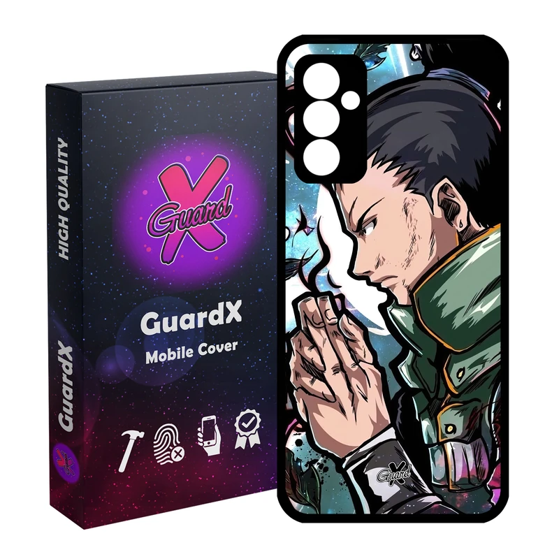 کاور گارد ایکس طرح شیکامارو انیمه مدل Glass10594 مناسب برای گوشی موبایل سامسونگ Galaxy S23 FE