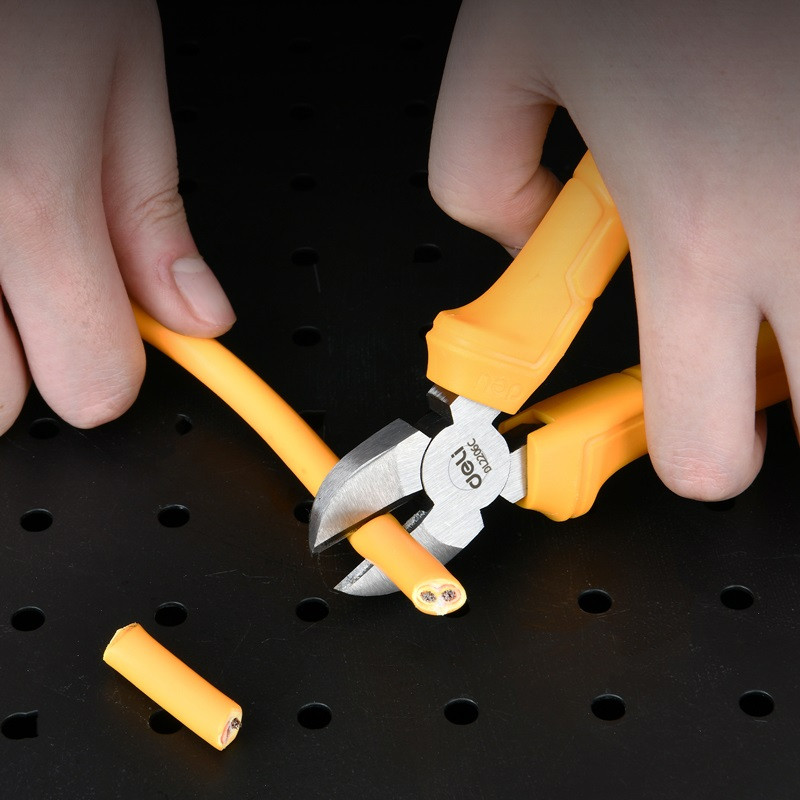 انبر سیم چین دلی مدل DL2206C سایز 6 اینچ انبر سیم چین دلی مدل DL2206C سایز 6 اینچ