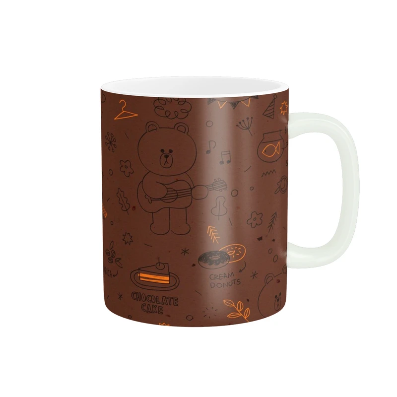 ماگ پاد آفرین طرح کارتونی کد 5748