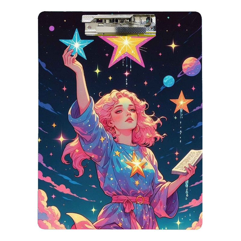 تخته شاسی طرح دختر فانتزی کد 1478 سایز A4