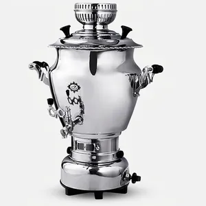 سماور گازی عالی نسب مدل گنجینه ظرفیت 6 لیتر