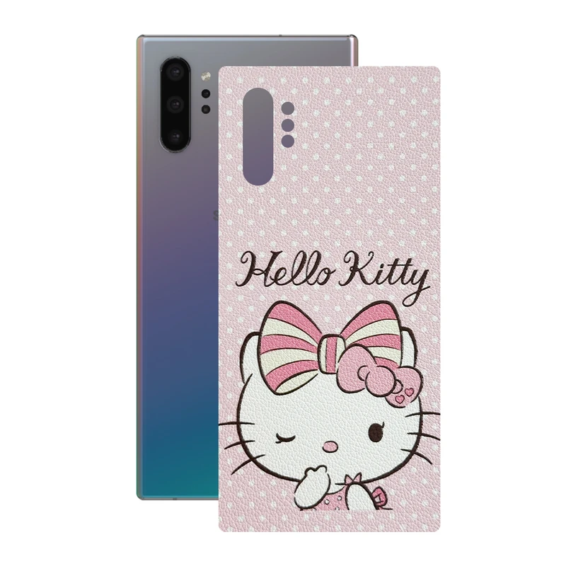 برچسب پوششی ریمکس مدل Leth طرح هلو کیتی مناسب برای گوشی موبایل سامسونگ Galaxy Note 10 Plus