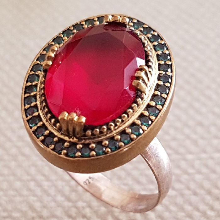 انگشتر نقره زنانه مدل PR30