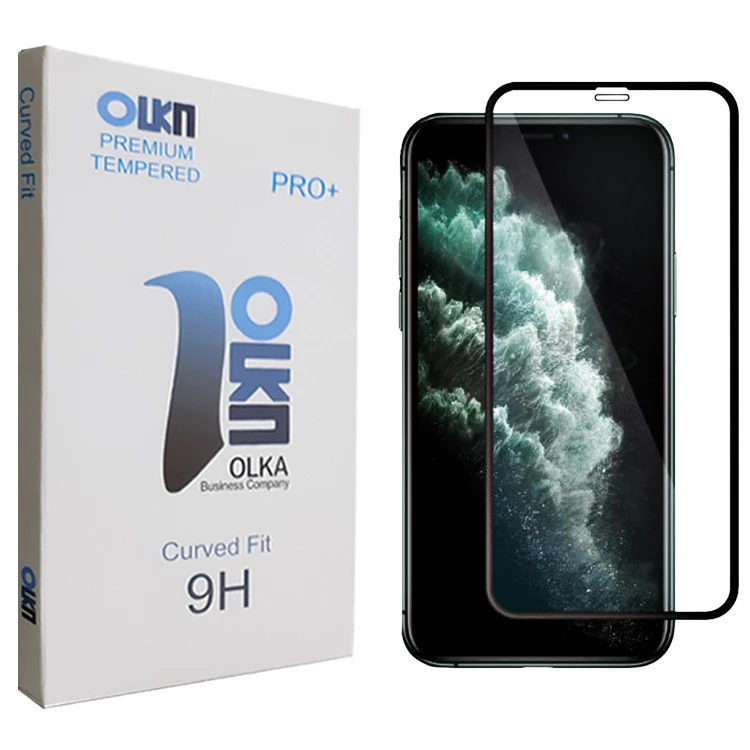 محافظ صفحه نمایش سرامیکی مات الکا مدل +PRO مناسب برای گوشی موبایل اپل Iphone 11 pro max