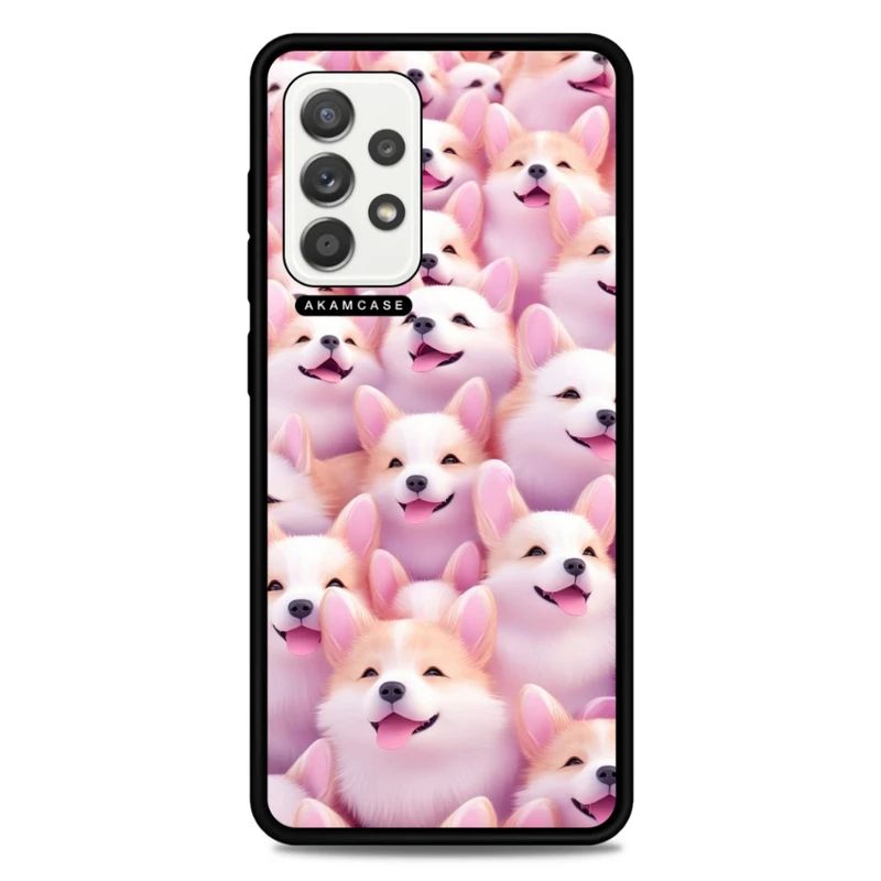 کاور آکام مدل AMC-WSGA52-DOGS-15 مناسب برای گوشی موبایل سامسونگ Galaxy A52