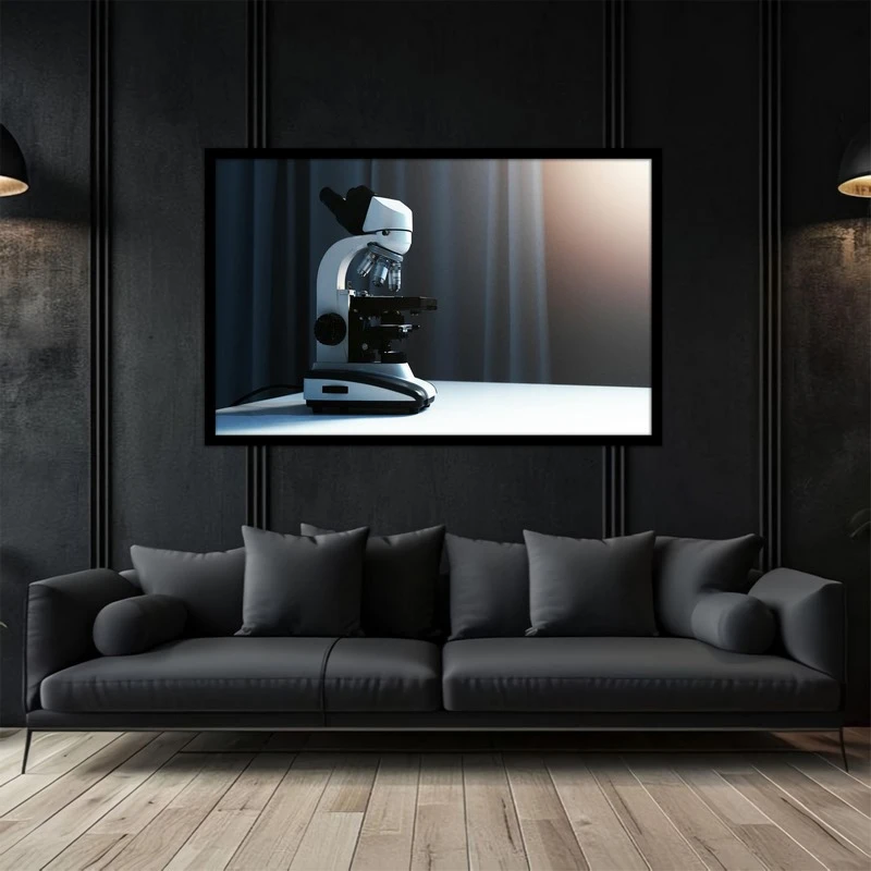 تابلو بکلیت طرح ازمایش و تجهیزات ازمایشگاه میکروسکوپ مدل B-bu5292