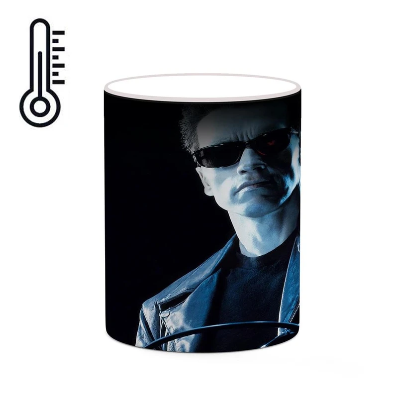 ماگ حرارتی کاکتی طرح آرنولد Arnold Schwarzenegger مدل mgh25156