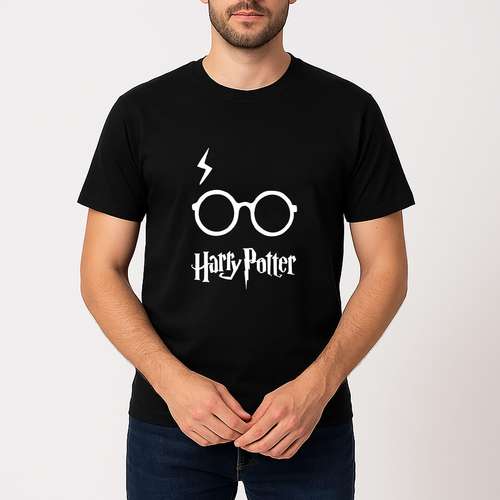 تی شرت مردانه طرح هری پاتر کد 179