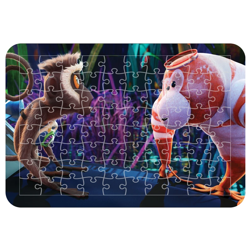 پازل 54 تکه مدل CHB1412 طرح انیمیشن ماداگاسکار