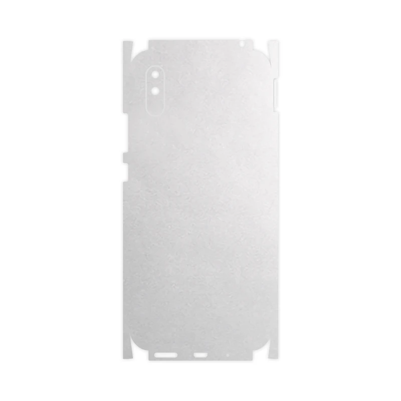 برچسب پوششی ماهوت مدل Metallic-White-FullSkin مناسب برای گوشی موبایل شیائومی Redmi 9A