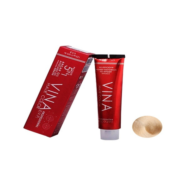 رنگ مو وینا شماره N9 10.0 حجم 125 میلی لیتر رنگ بلوند پلاتینه