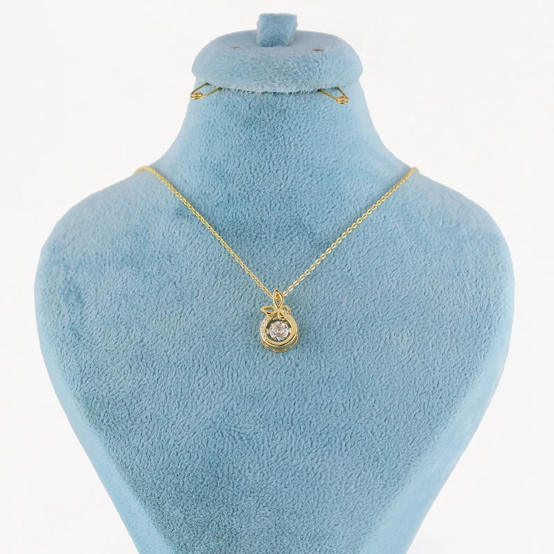 گردنبند زنانه مدل پروانه کد AAB379