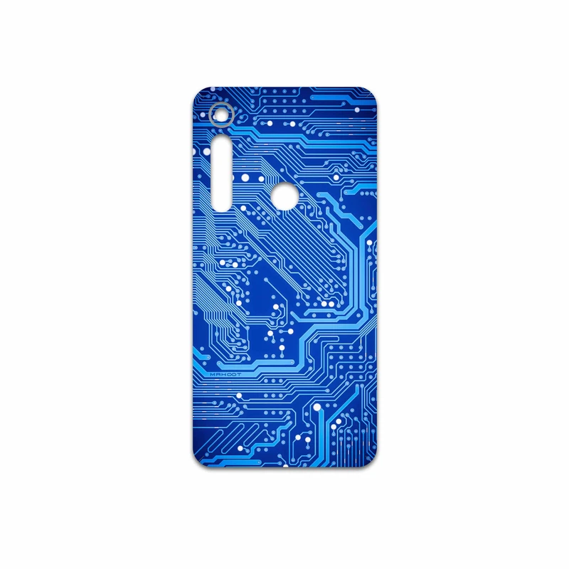 برچسب پوششی ماهوت مدل Blue Printed Circuit Board مناسب برای گوشی موبایل موتورولا One Macro