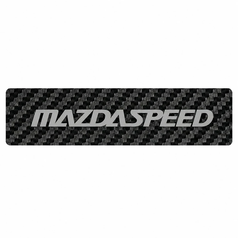 برچسب بدنه خودرو سولگی مدل شبرنگ طرح Mazdaspeed کد M536