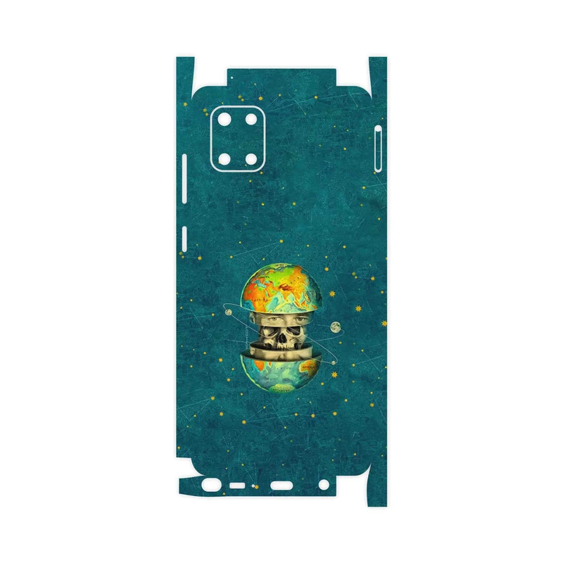 برچسب پوششی ماهوت مدل Collage of Earth Face-FullSkin مناسب برای گوشی موبایل سامسونگ Galaxy Note 10 Lite