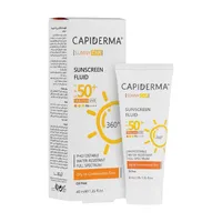 کرم ضد آفتاب بدون رنگ کپیدرما SPF 50 مدل CAP مناسب پوست‌های مختلط تا چرب حجم 40 میلی‌لیتر