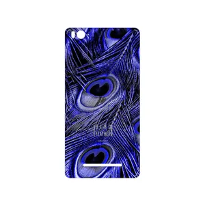 MAHOOT Purple Feather Cover Sticker for Xiaomi Mi 4i