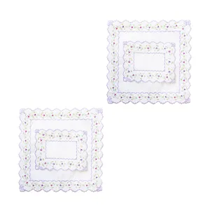 جانماز مدل گلریز آستر دار بسته 2 عددی