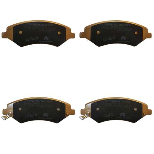 لنت ترمز چرخ جلو فدرال موتورز مدل FXB846 مناسب برای چری تیگو 5