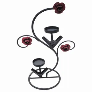 جاشمعی مدل گل پر