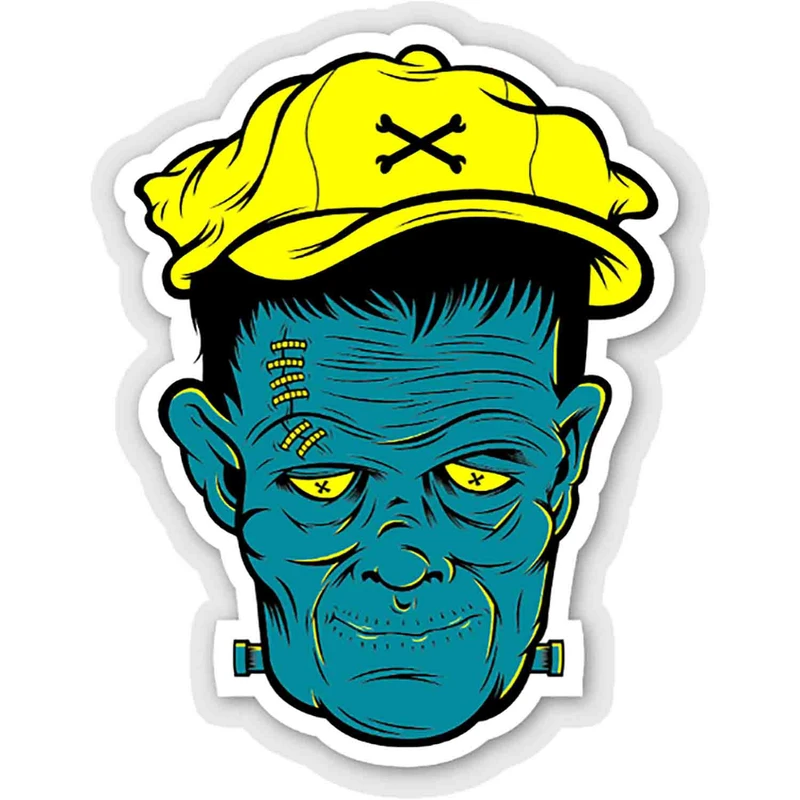 استیکر لپ تاپ طرح Dangerbrain Franky sticker کد ST449
