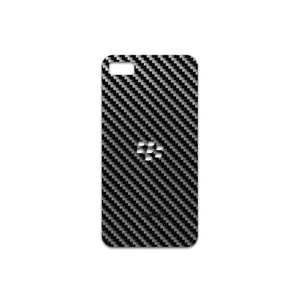 MAHOOT Glossy-Silver-Fiber Cover Sticker for BlackBerry Z10