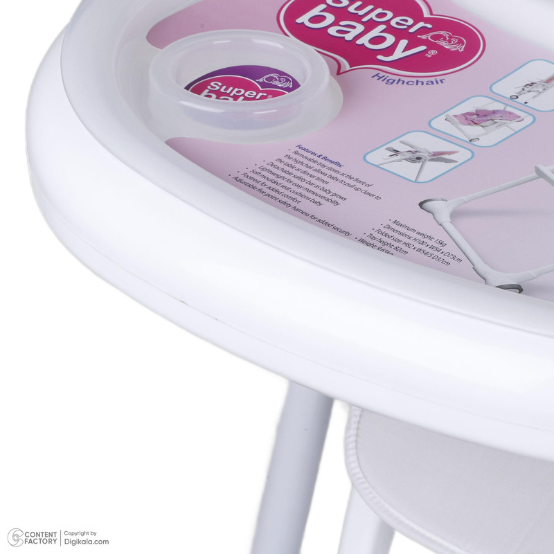 صندلی غذاخوری کودک سوپر بیبی پلاس مدل S1