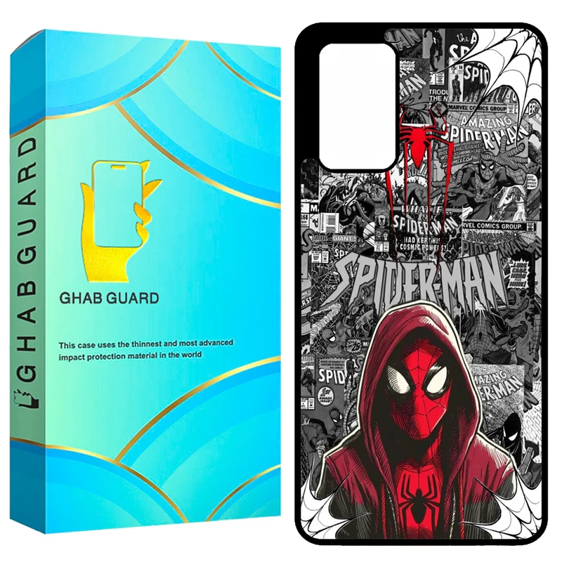 کاور قاب گارد طرح اسپایدر من مدل GCHPA72 مناسب برای گوشی موبایل سامسونگ Galaxy A72 4G