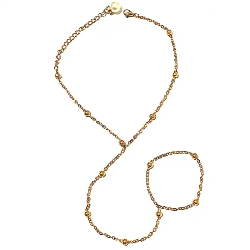 پابند زنانه مدل پابند تمیمه توپی