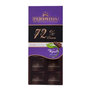 شکلات تلخ 72 درصد پارمیدا - 80 گرم