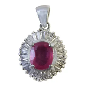 آویز گردنبند نقره زنانه کد 2588