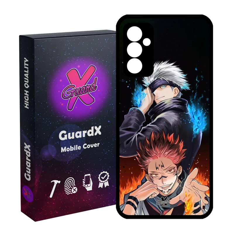 کاور گارد ایکس طرح جوجوتسو کایسن انیمه مدل Glass10572 مناسب برای گوشی موبایل سامسونگ Galaxy A15 4G / A15 5G