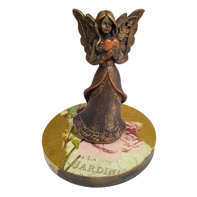 مجسمه مدل فرشته و قلب کد AH140010