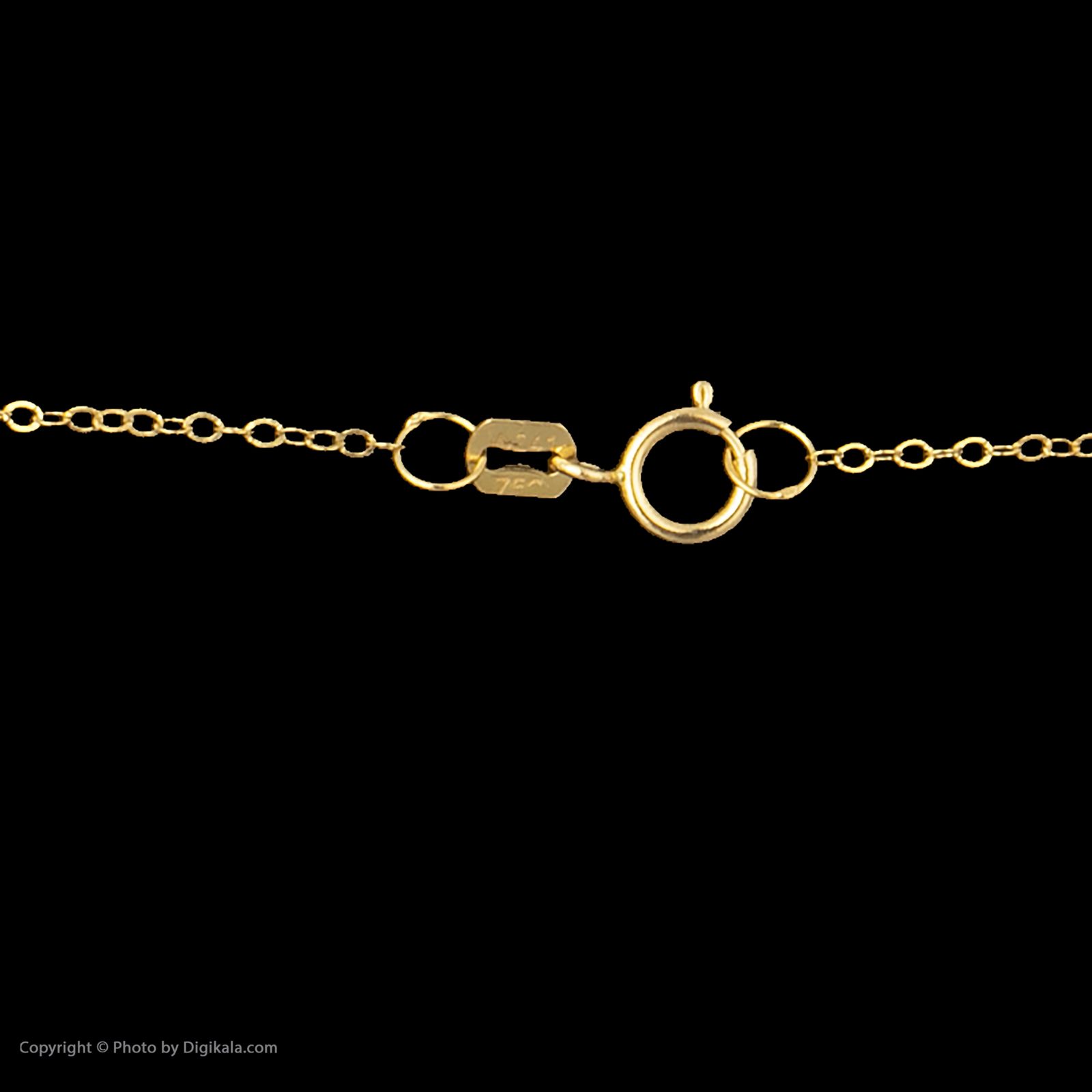 گردنبند طلا 18 عیار زنانه مایا ماهک مدل MM1186 -  - 4