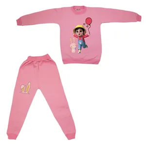 ست سویشرت و شلوار دخترانه مدل بادکنک