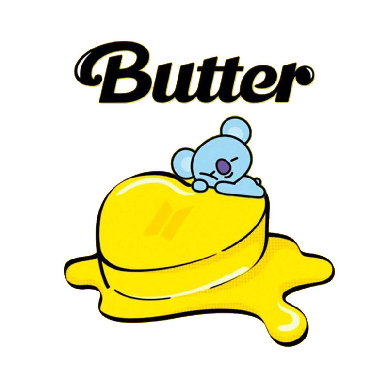 استیکر لپ تاپ گیم مون طرح Bts Butter کد 111166