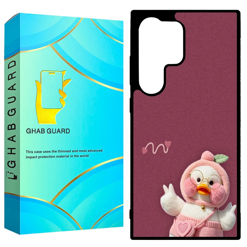 کاور قاب گارد طرح اردک مدل GCHPD24U مناسب برای گوشی موبایل سامسونگ Galaxy S24 Ultra 5G