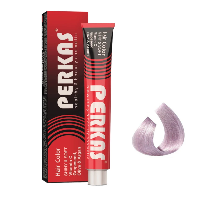 رنگ مو پرکاس شماره 12.7 حجم 100 میلی‌لیتر رنگ پلاتینیوم