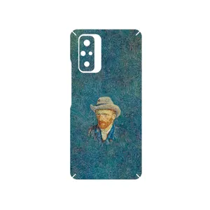 MAHOOT Self portrait with a gray felt hat Cover Sticker for Xiaomi Redmi Note 10 Pro Max