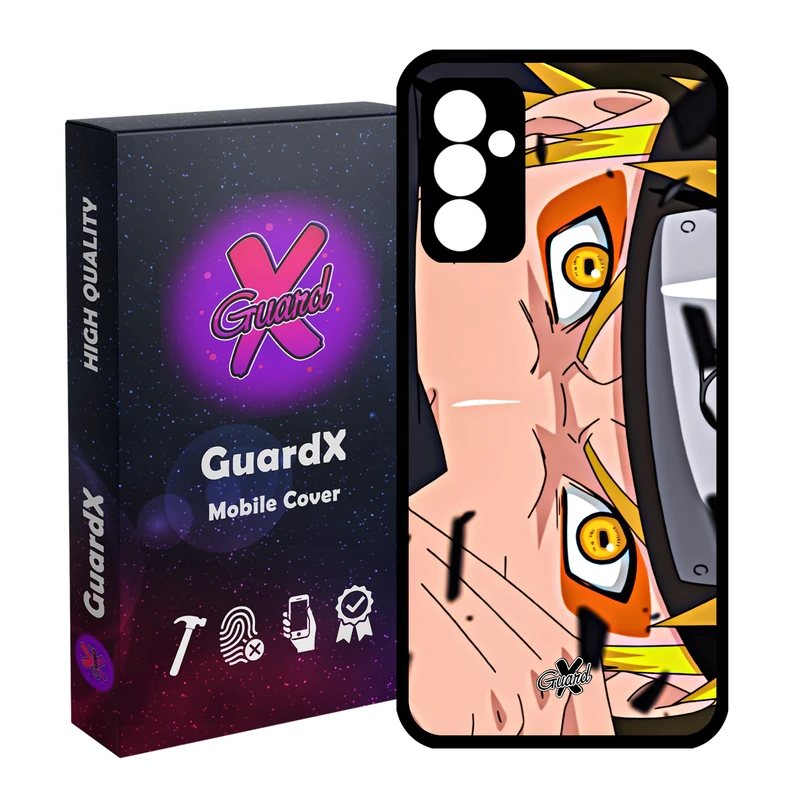 کاور گارد ایکس طرح ناروتو انیمه مدل Glass10471 مناسب برای گوشی موبایل سامسونگ Galaxy A34 / A34 5G