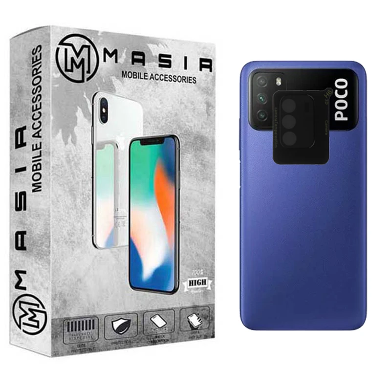  محافظ لنز دوربین مسیر مدل LNZ3D-M مناسب برای گوشی موبایل شیائومی Poco M3