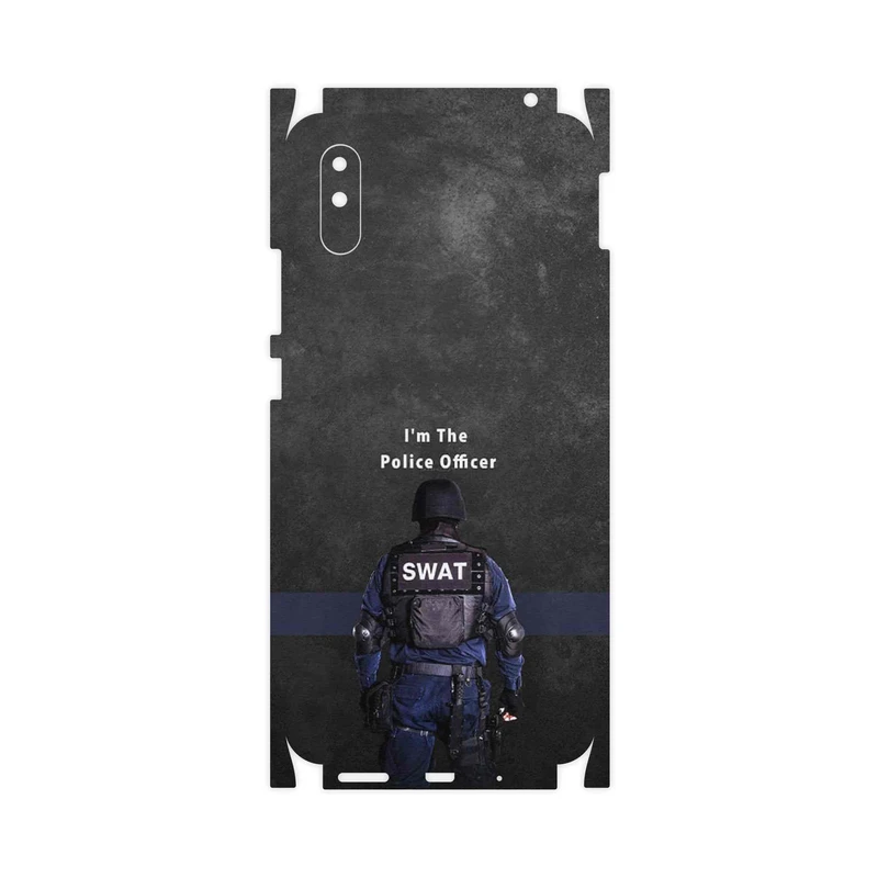 برچسب پوششی ماهوت مدل Police Officer-FullSkin مناسب برای گوشی موبایل شیائومی Redmi 9i Sport