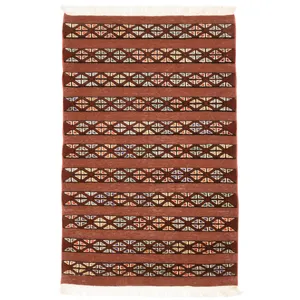 گلیم فرش دستباف یک متری سی پرشیا کد 171814